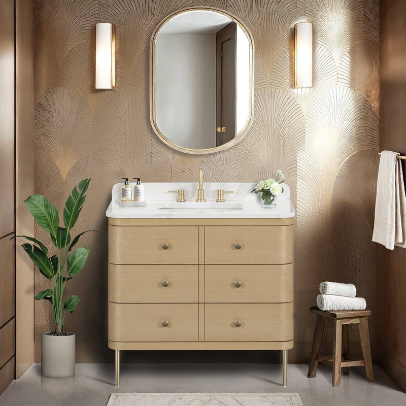 Avanity SERENA-VSSerena 37 in. Single Sink Bathroom Vanity in with Top - Parent