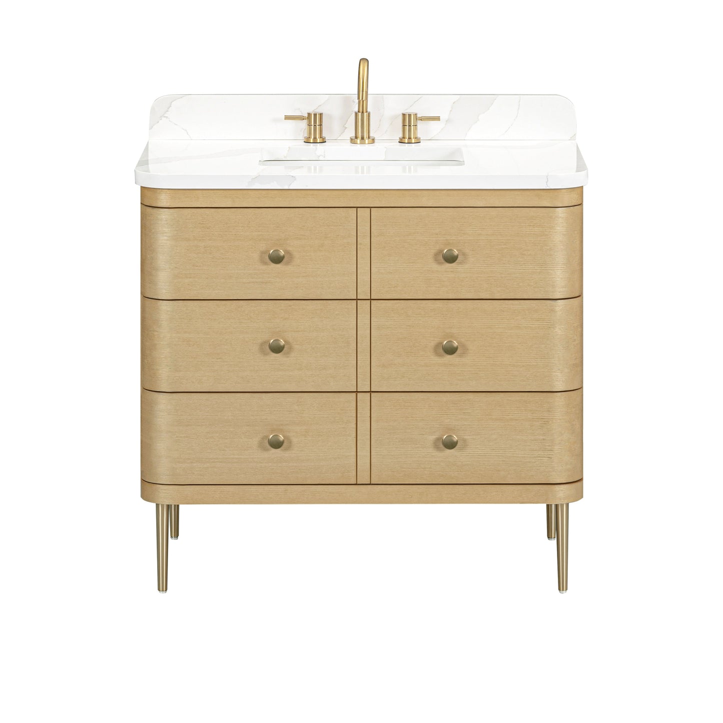 Avanity SERENA-VSSerena 37 in. Single Sink Bathroom Vanity in with Top - Parent