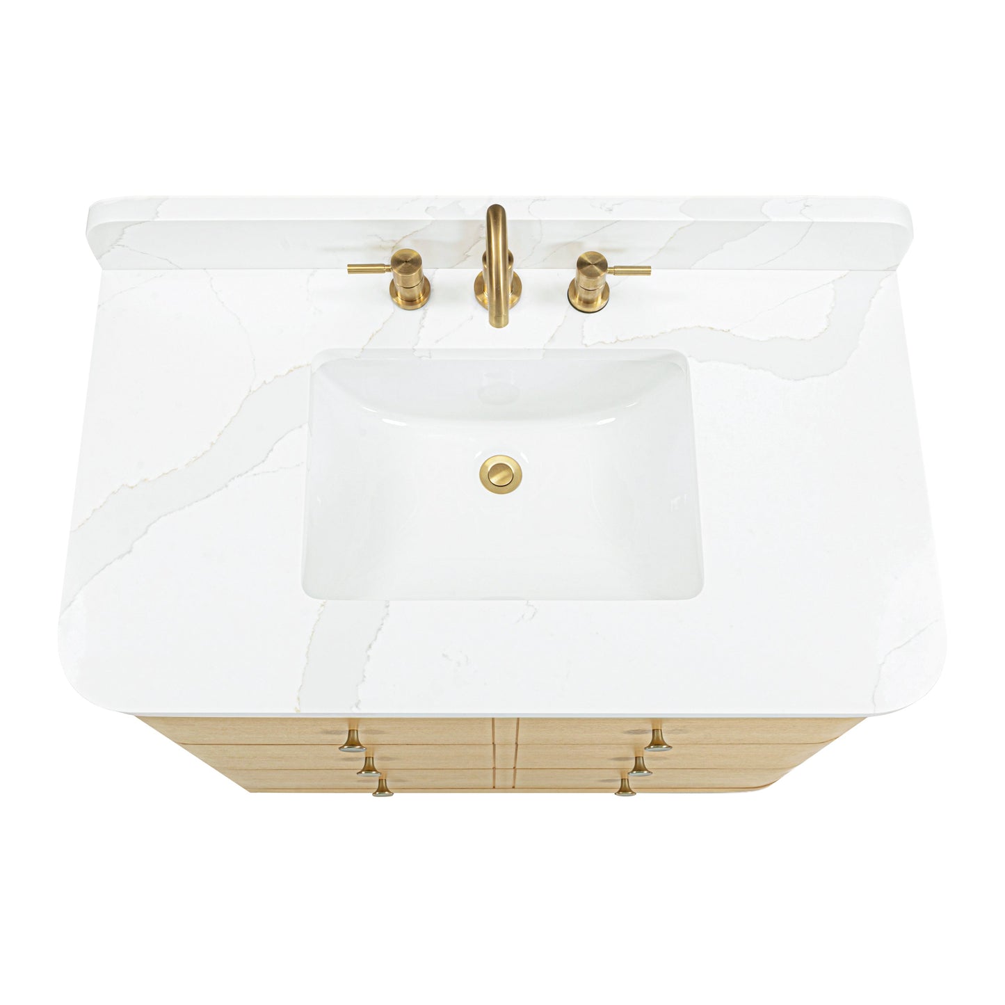 Avanity SERENA-VSSerena 37 in. Single Sink Bathroom Vanity in with Top