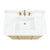 Avanity SERENA-VSSerena 37 in. Single Sink Bathroom Vanity in with Top