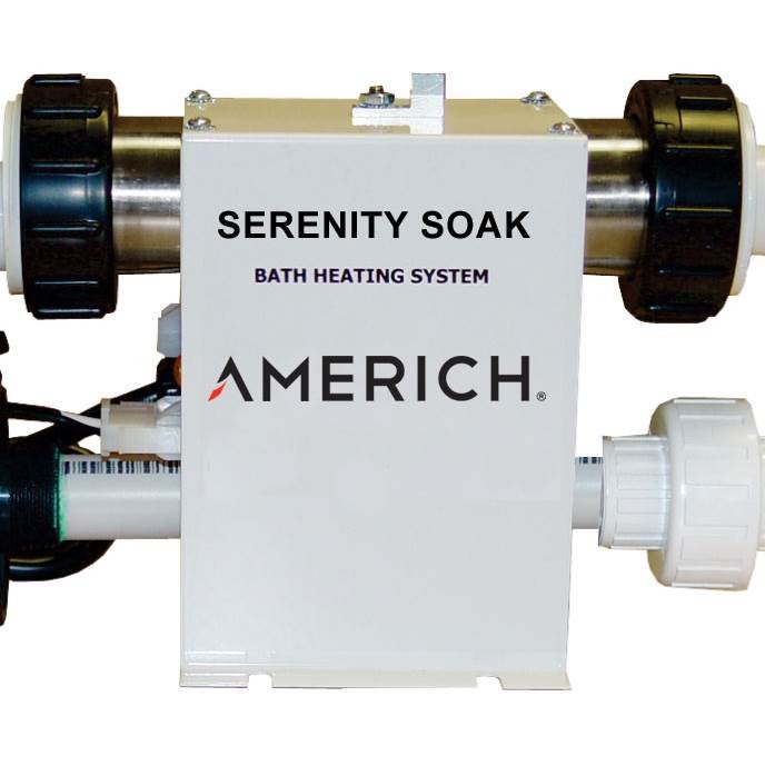 Americh Serenity Soak Heater ~ Tub Only
