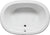 Americh SF6042PA5 Sol Flat Deck 60" x 42" Drop In Platinum Combo 3 Tub - Parent