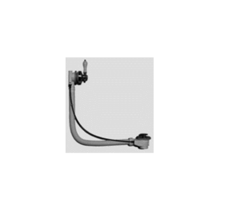 Devon & Devon SFD67 Bath waste with automatic pop-up drain stopper and overflow with hidden pipes - Parent