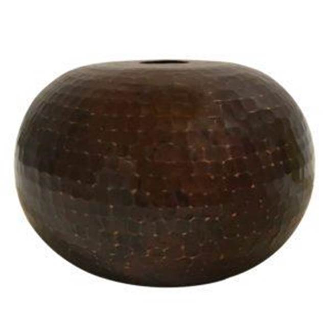 Premier Copper Products SH-L600DB Hammered Copper 7" Globe Pendant Light Shade