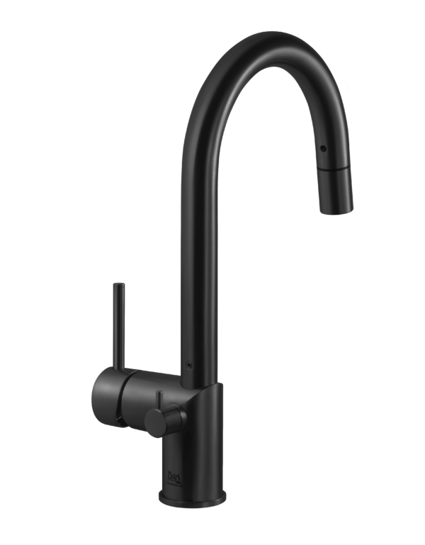 Houzer SHPD-2000 Sentry Dual Function Pull Down with Shut Off Valve for Hot Water