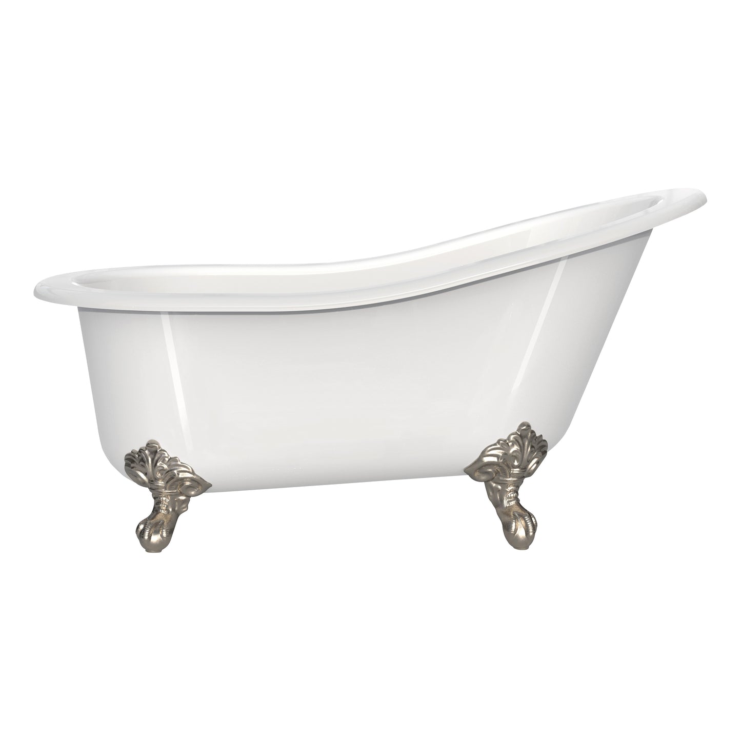 Victoria + Albert SHR-N-SW-OF+FT-SHR 61" x 30" Freestanding Slipper Bathtub