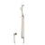 Flusso SHS.1018 Hand Shower Set with Slide Bar and Elbow