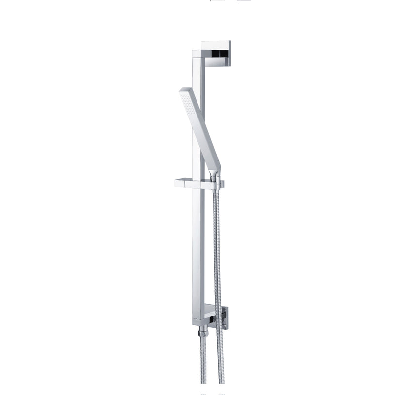 Flusso SHS.2016 Hand Shower Set with Slide Bar, Integrated Elbow & Hose - Parent
