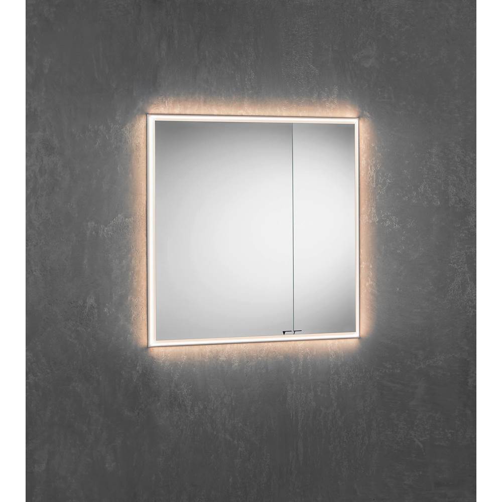 Sidler 1.1008.014 Quadro  31-1/2" Left Hinge 4000K Lumens