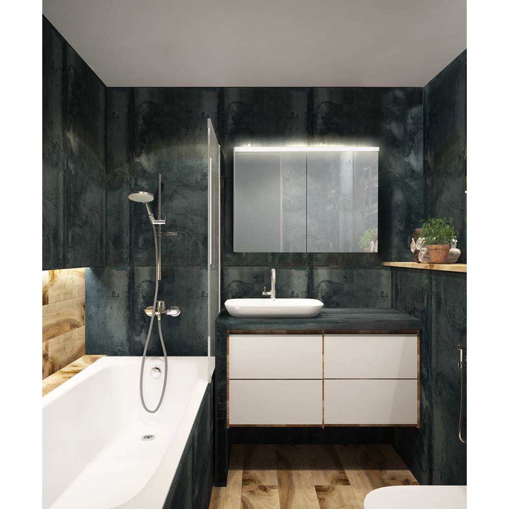 Sidler 1.1108.103 Double Mirror Door (15 3/4 / 15 3/4) W 31 1/2 / H 30 / D 4 3000K