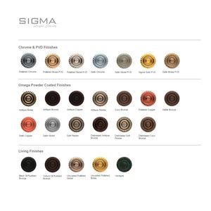 Sigma 1-01RH00 Series 01 Robe Hook With Bracket