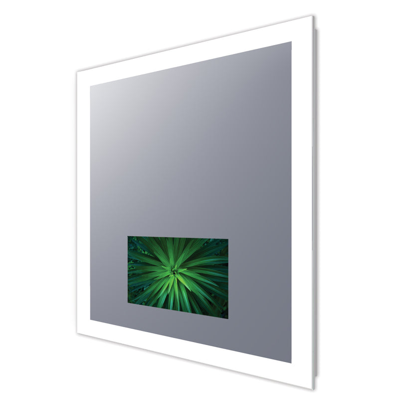 Electric Mirror SIL-156-AV-4242 Silhouette 42x42 Lighted Mirror TV with 15" TV