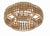 Crystorama SIL-B6003-BS_CEILING Silas 3 Light Ceiling Mount - Burnished Silver