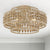 Crystorama SIL-B6003-BS_CEILING Silas 3 Light Ceiling Mount - Burnished Silver