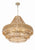 Crystorama SIL-B6008-BS Silas 8 Light Chandelier - Burnished Silver