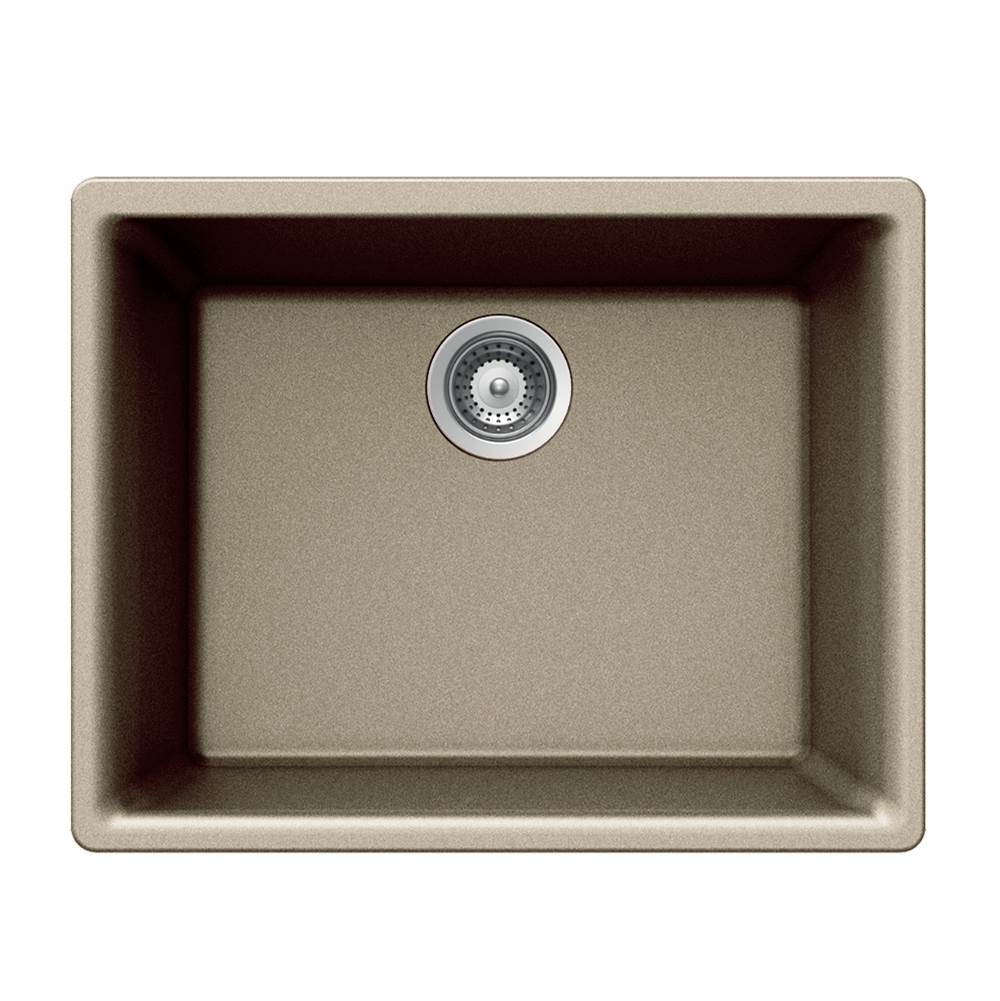 Hamat H-SIO-2418SU Granite Undermount Single Bowl Kitchen Sink