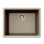 Hamat H-SIO-2418SU Granite Undermount Single Bowl Kitchen Sink