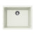 Hamat H-SIO-2418SU Granite Undermount Single Bowl Kitchen Sink