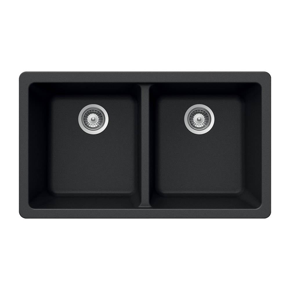 Hamat H-SIO-3319DU Granite Undermount 50/50 Double Bowl Kitchen Sink - Parent