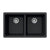 Hamat H-SIO-3319DU Granite Undermount 50/50 Double Bowl Kitchen Sink - Parent