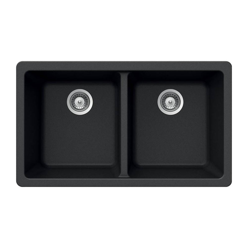 Hamat H-SIO-3319DU Granite Undermount 50/50 Double Bowl Kitchen Sink - Parent
