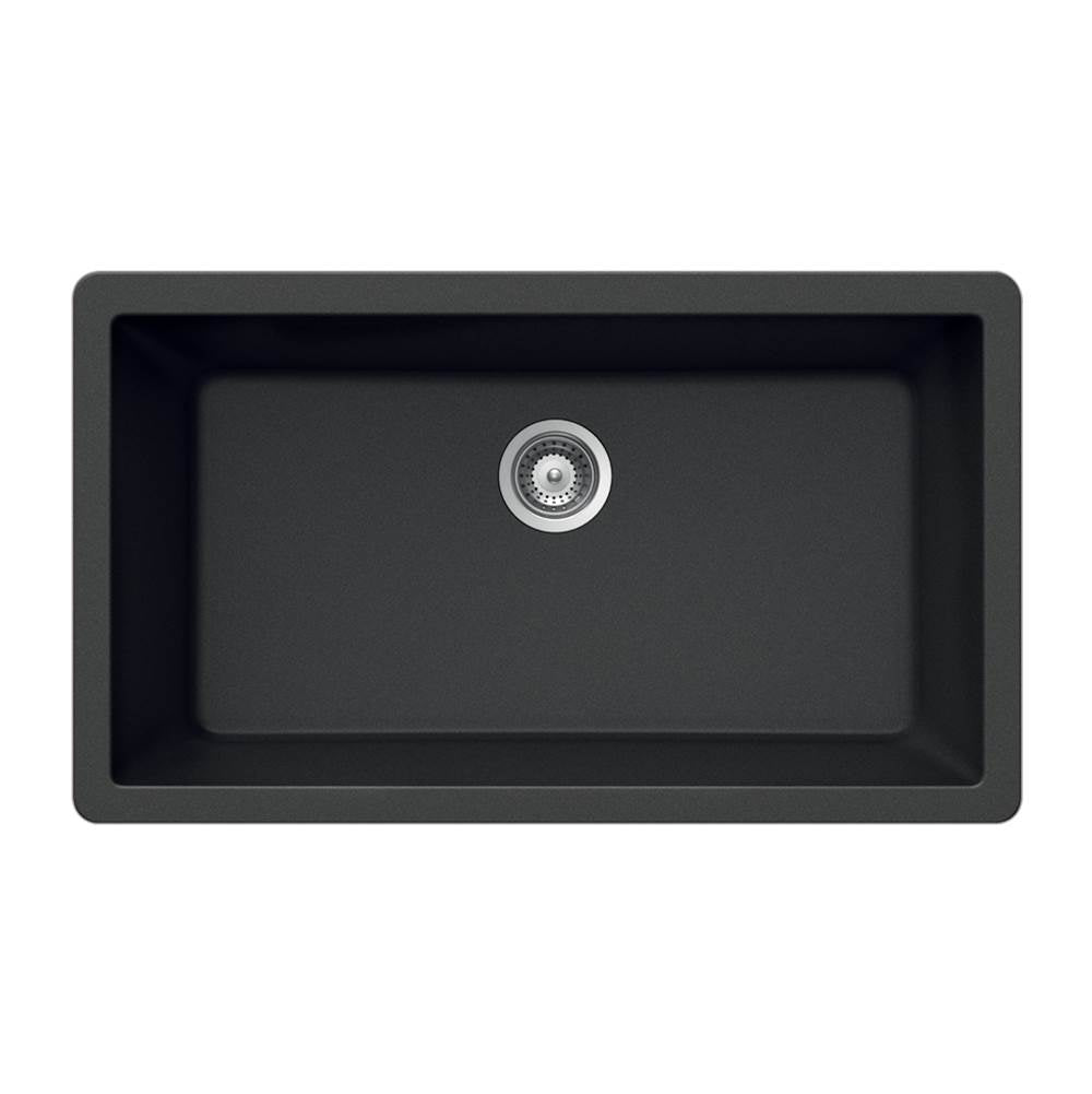Hamat H-SIO-3319SU Granite Undermount Large Single Bowl Kitchen Sink - Parent