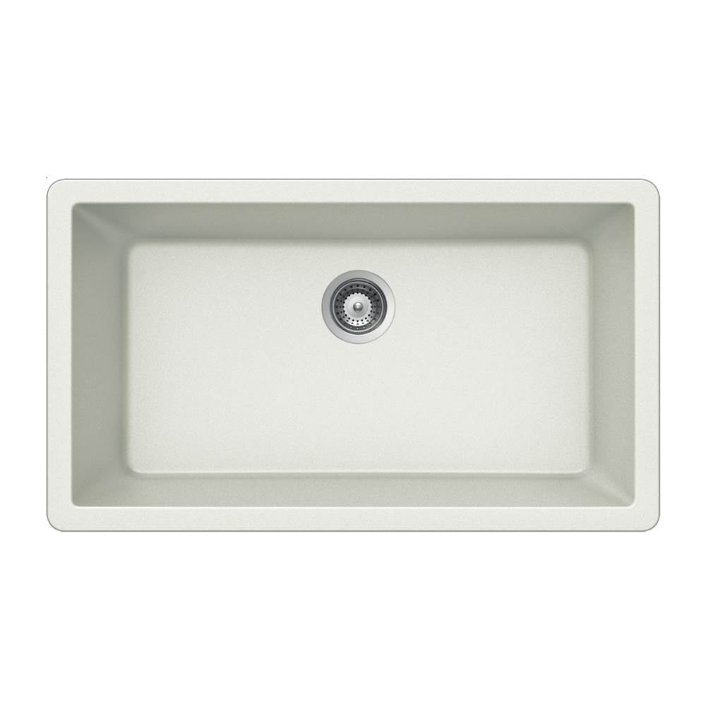 Hamat H-SIO-3319SU Granite Undermount Large Single Bowl Kitchen Sink