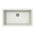 Hamat H-SIO-3319SU Granite Undermount Large Single Bowl Kitchen Sink