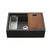 Hamat H-SIO-3020SAW Granite Apron-Front Workstation Kitchen Sink