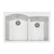 Hamat H-SIO-3322DATR Topmount Double Bowl Granite Kitchen Sink