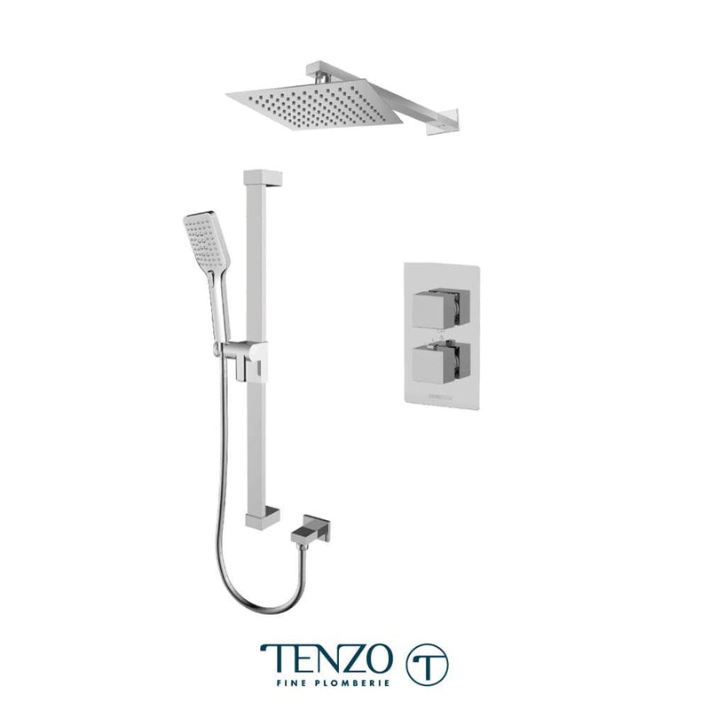 Tenzo SLT32-20110-CR Slik T-Box Kit 2 Functions Thermo Chrome Finish