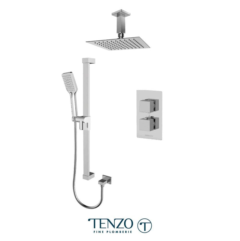 Tenzo SLT32-21131-CR Slik T-Box Kit 2 Functions Thermo Chrome Finish