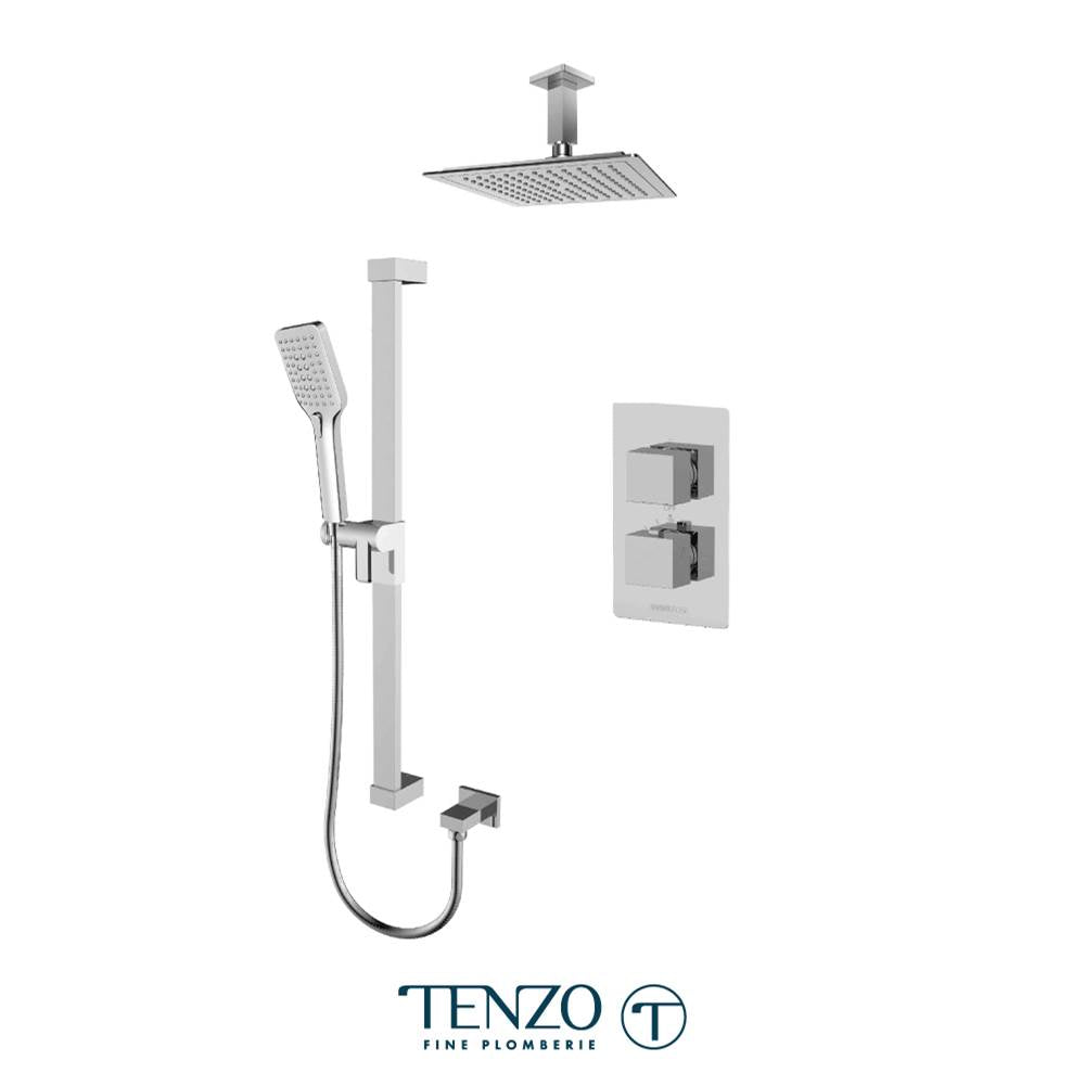 Tenzo SLT32-21134-CR Slik T-Box Kit 2 Functions Thermo Chrome Finish