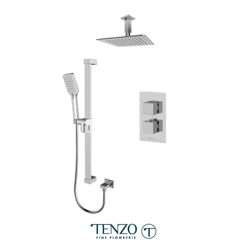 Tenzo SLT32-21134-CR Slik T-Box Kit 2 Functions Thermo Chrome Finish