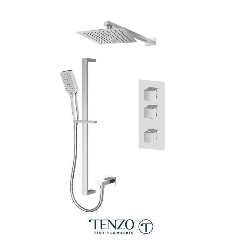 Tenzo SLT42-20216-CR Slik Extenza Kit 2 Functions Thermo Chrome Finish