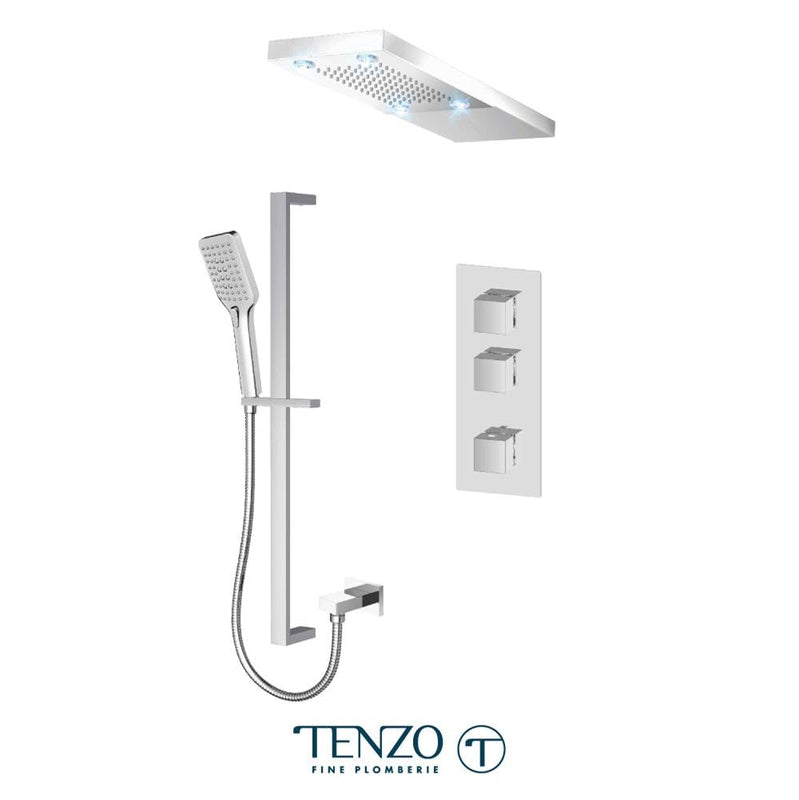 Tenzo SLT42-21232-CR Slik Extenza Kit 2 Functions Thermo Chrome Finish