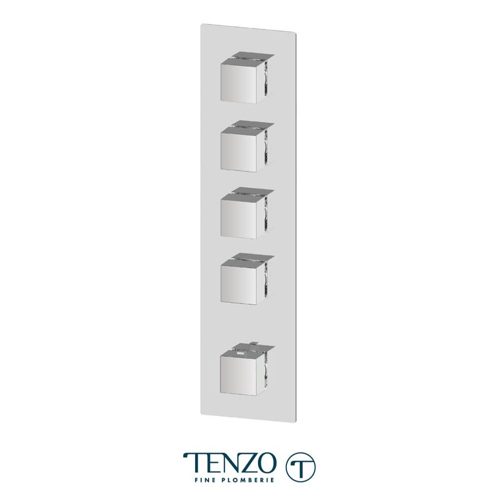 Tenzo SLT44-CR Extenza Valve Slik Thermo. 4 Functions Chrome