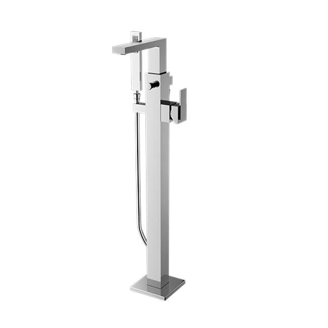 Santec 2494MD-TM Trim - Floor Mount Tub Filler with Hand Shower - Parent