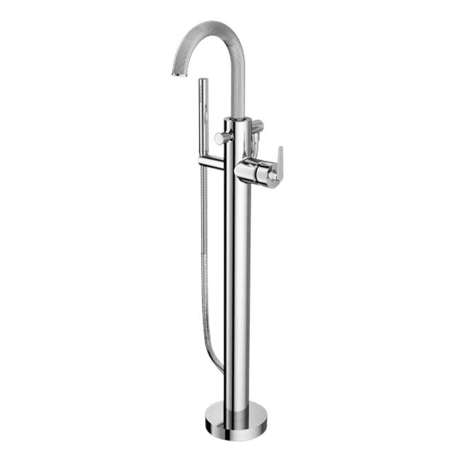 Santec 3494HO-TM Trim - Floor Mount Tub Filler with Hand Shower - Parent