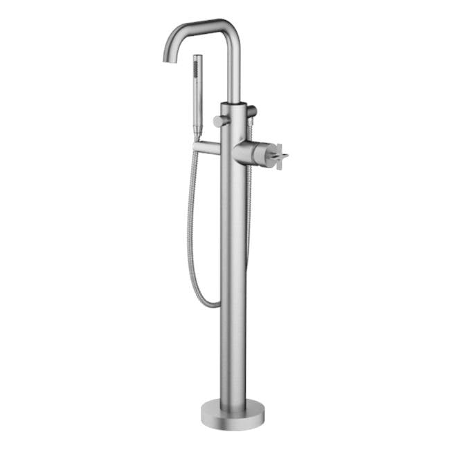 Santec 3994CX-TM Trim - Floor Mount Tub Filler with Hand Shower