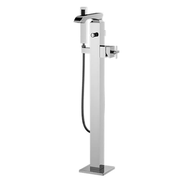 Santec 4794SR-TM Trim - Floor Mount Tub Filler with Hand Shower - Parent
