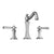 Santec 4920DI Hana Widespread Lavatory With Di Handles (Includes 1/2 Valves And 1-1/4 Pop-Up Drain Assembly )