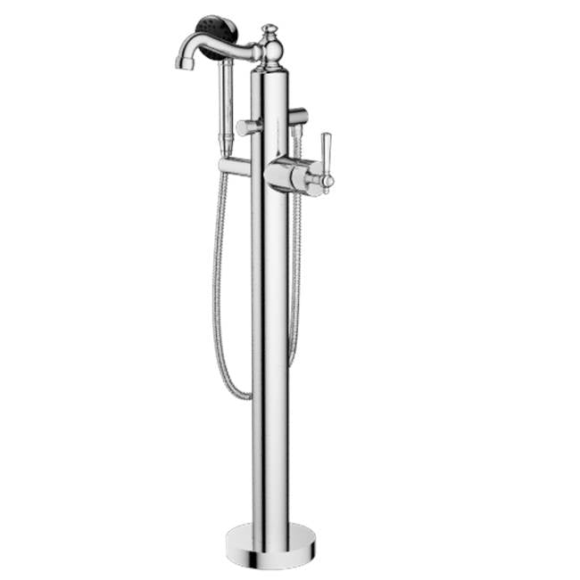 Santec 4994DI-TM Trim - Floor Mount Tub Filler with Hand Shower - Parent