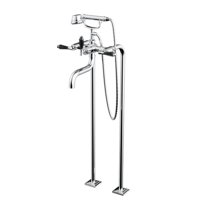 Santec 7050DB Floor Mount Tub Filler with Hand Shower - Parent