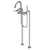 Santec 7051AT Athena Floor Mount Tub Filler With At Handles And Multifunction Handheld Shower - Parent