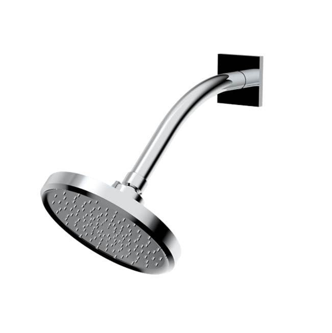 Santec 707907 6" Single Function Showerhead with Arm and Flange - Parent