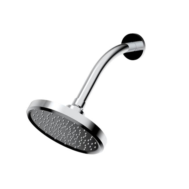 Santec 707908 6" Single Function Showerhead with Arm and Flange - Parent