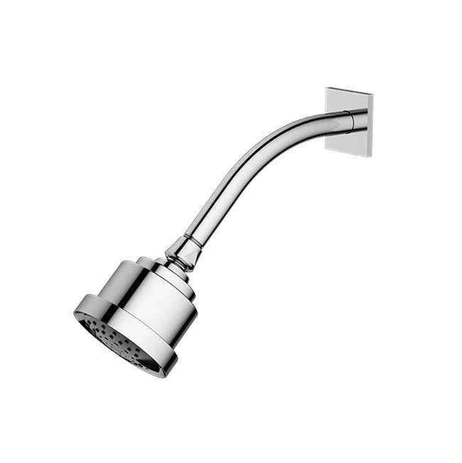 Santec 708547 Ava Cylindrical Shower Head With Arm And Square Flange - Parent
