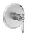 Santec 7093KT-TM Klassica Crystal Thermostatic Shower - Trim Only With Kt Handle