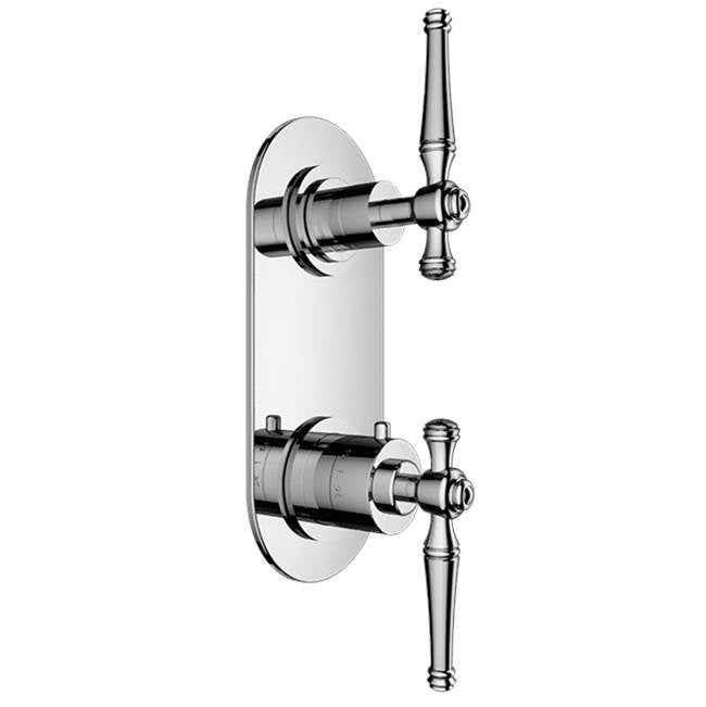Santec 7197KL-TM Trim - 1/2" Thermostatic Trim with Volume Control and 2-Way Diverter - Parent